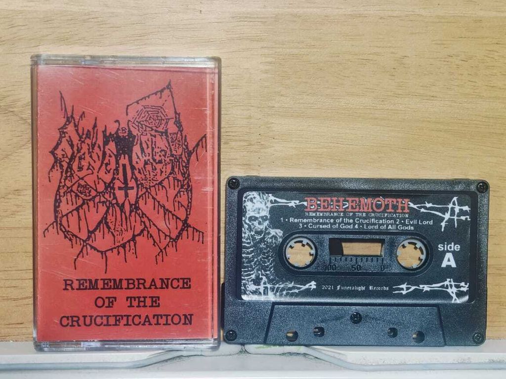 BEHEMOTH Remembrance of the Crucification CASSETTE TAPE