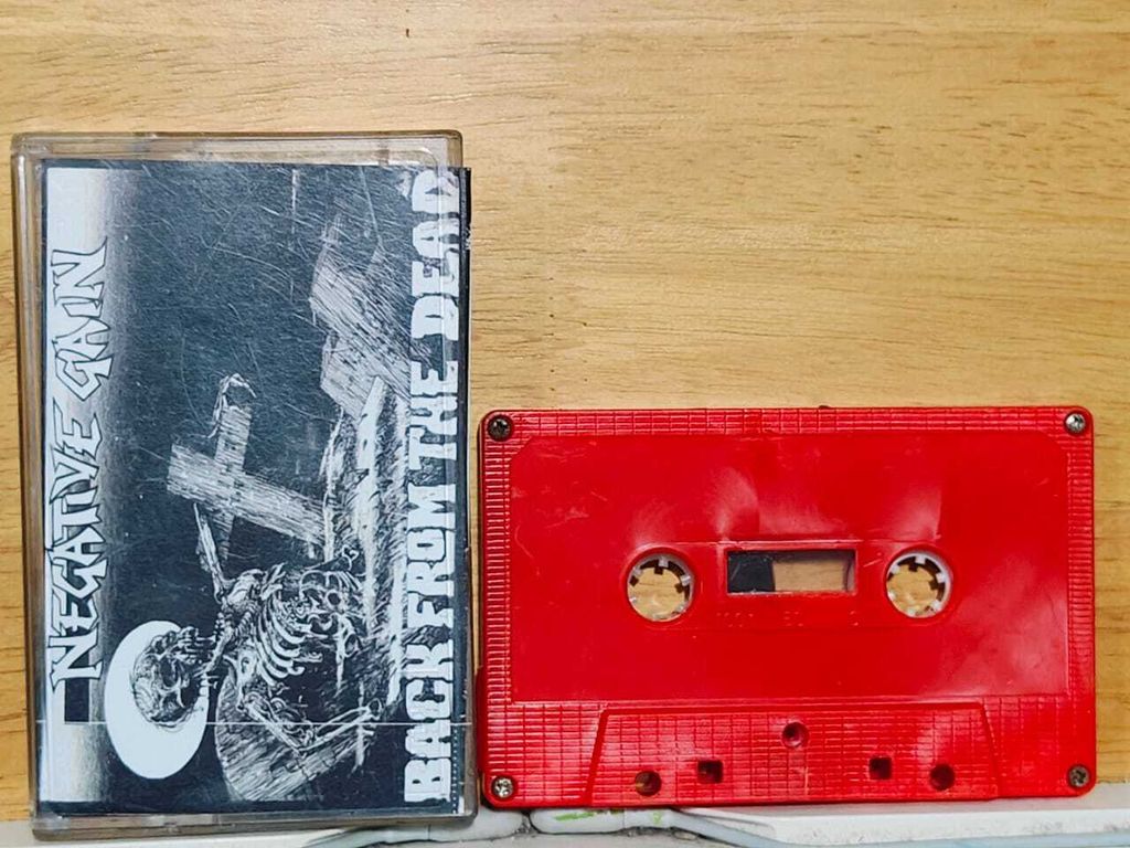 NEGATIVE GAIN Back From The Dead CASSETTE TAPE