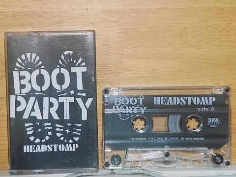 BOOT PARTY Headstomp CASSETTE TAPE