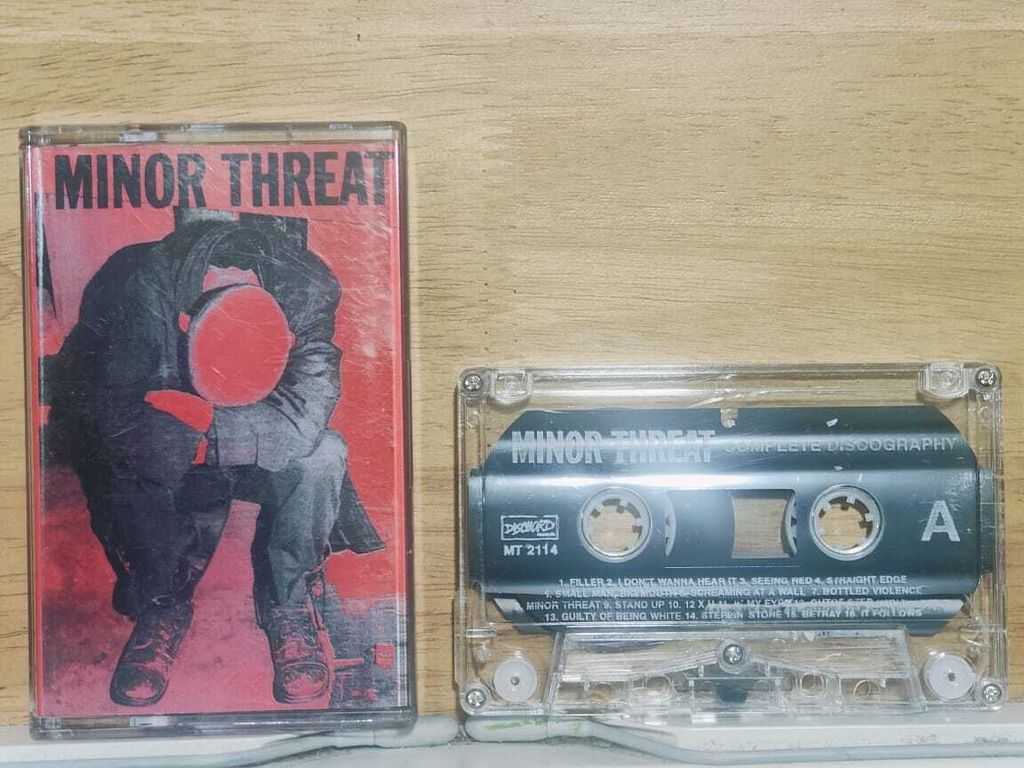 MINOR THREAT Complete Discography CASSETTE TAPE
