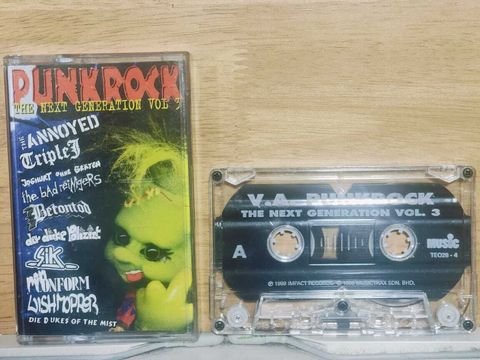 Various PUNK ROCK The Next Generation Vol 3 CASSETTE TAPE