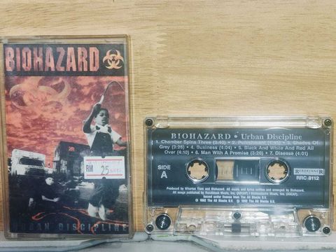 BIOHAZARD Urban Discipline CASSETTE TAPE