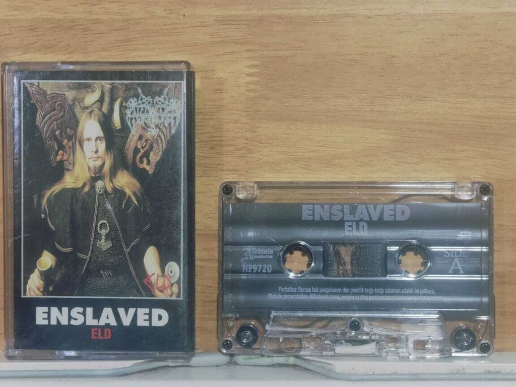 ENSLAVED Eld CASSETTE TAPE