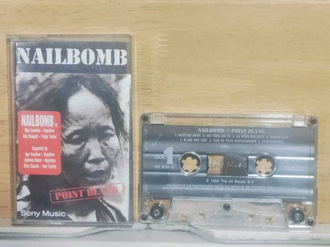 NAILBOMB Point Blank CASSETTE TAPE