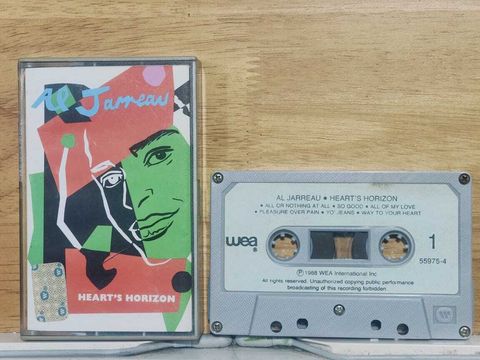 AL JARREAU Heart's Horizon CASSETTE TAPE