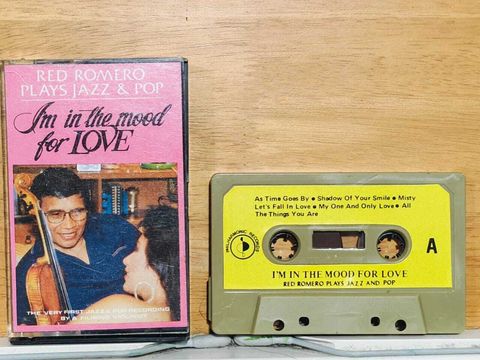 RED ROMARO Plays Jazz & Pop I'm In The Mood For Love CASSETTE TAPE