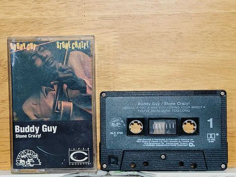 BUDDY GUY Stone Crazy CASSETTE TAPE