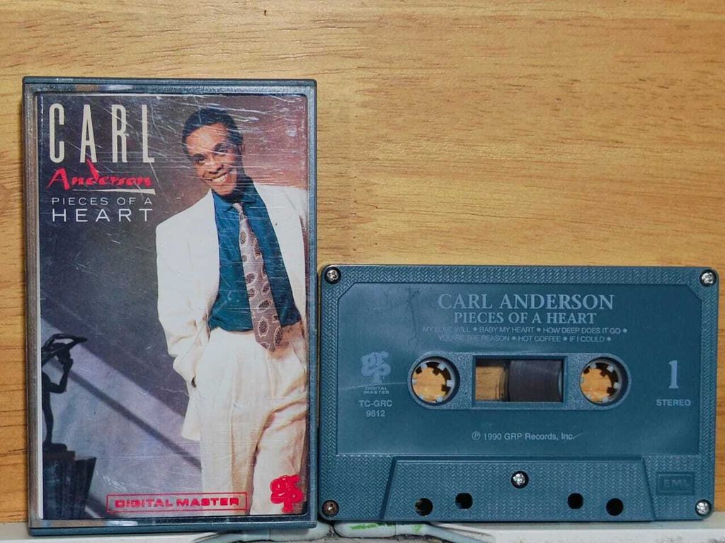 CARL ANDERSON Pieces Of A Heart CASSETTE TAPE