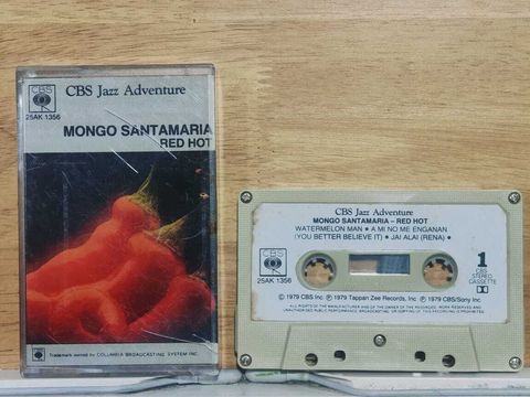 MONGO SANTAMARIA Red Hot CASSETTE TAPE