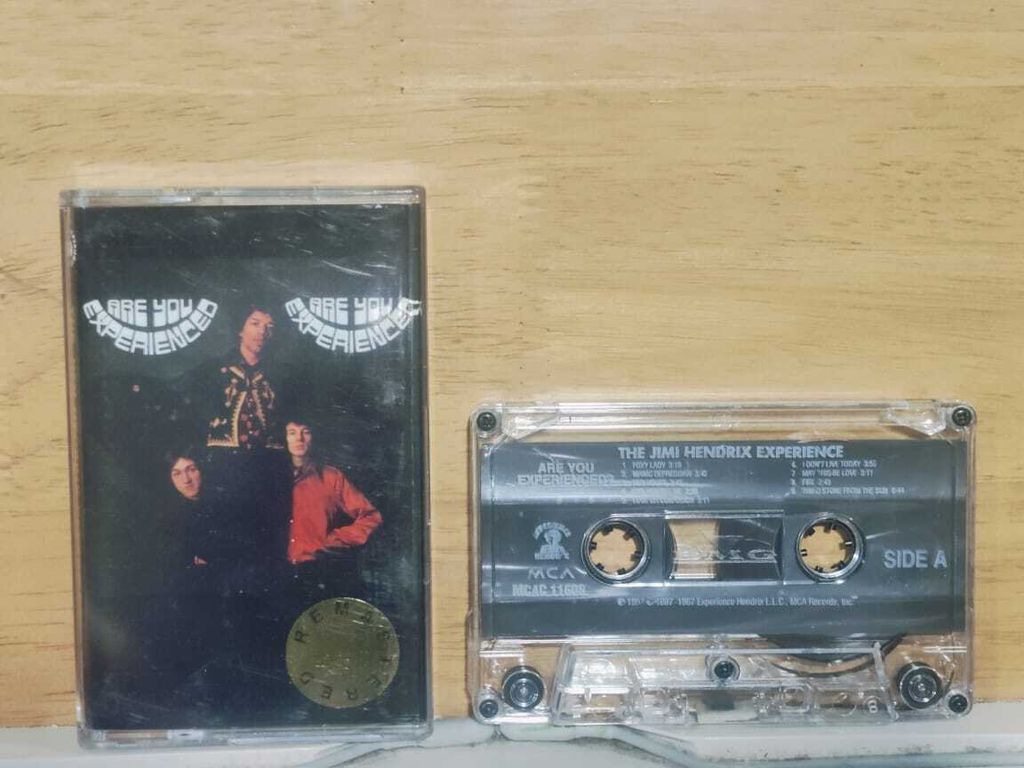 THE JIMI HENDRIX EXPERIENCE Are You Experienced CASSETTE TAPE