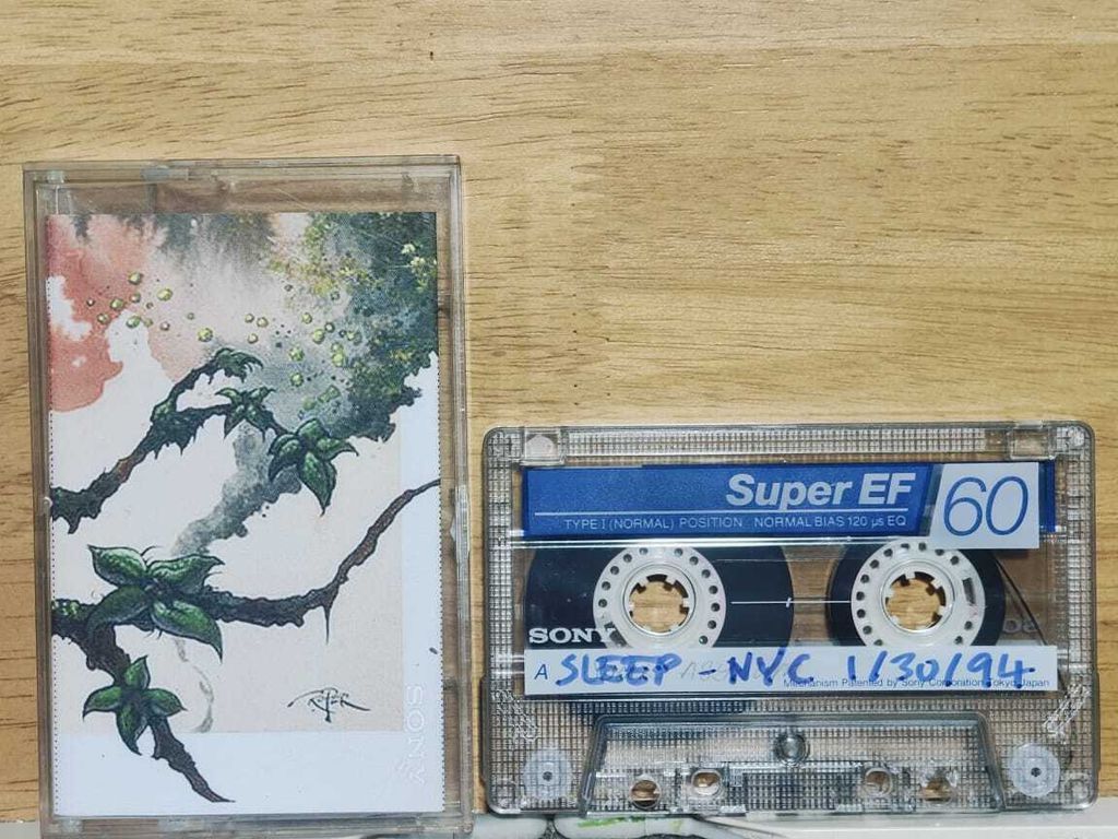 SLEEP Live NYC 13094 CASSETTE TAPE Fan-Dubbed