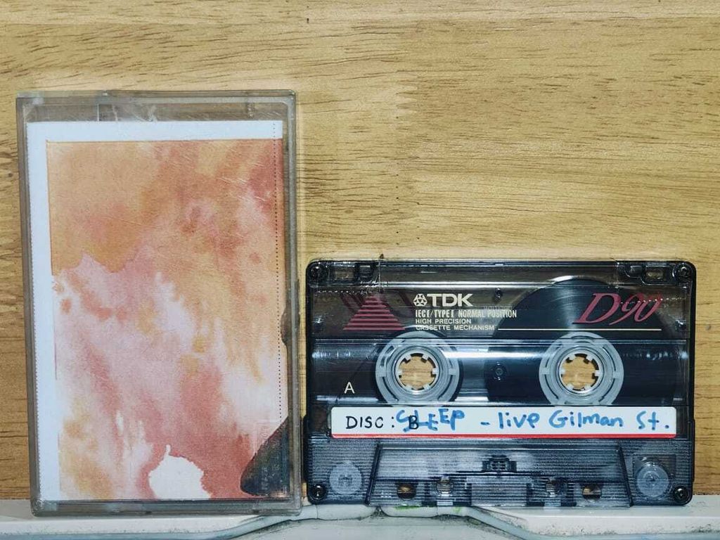 SLEEP Live Gilman St. CASSETTE TAPE Fan-Dubbed