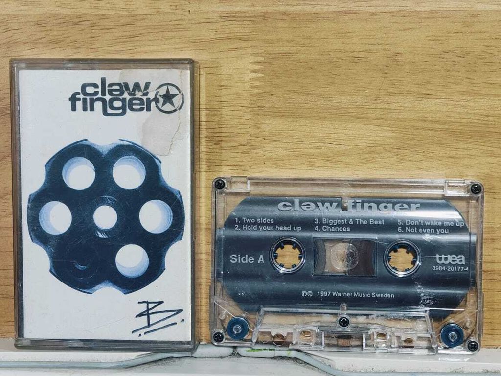 CLAWFINGER Clawfinger CASSETTE TAPE