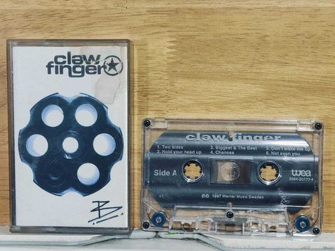CLAWFINGER Clawfinger CASSETTE TAPE