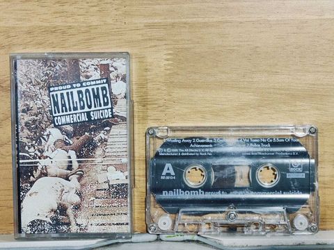 NAILBOMB Proud To Commit Commercial Suicide CASSETTE TAPE