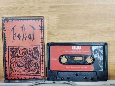BELIAL Demo 1 CASSETTE TAPE