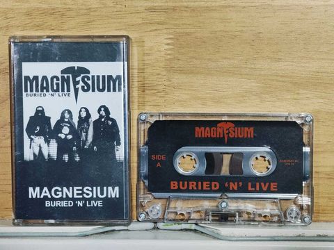 MAGNESIUM Buried 'N' Live CASSETTE TAPE