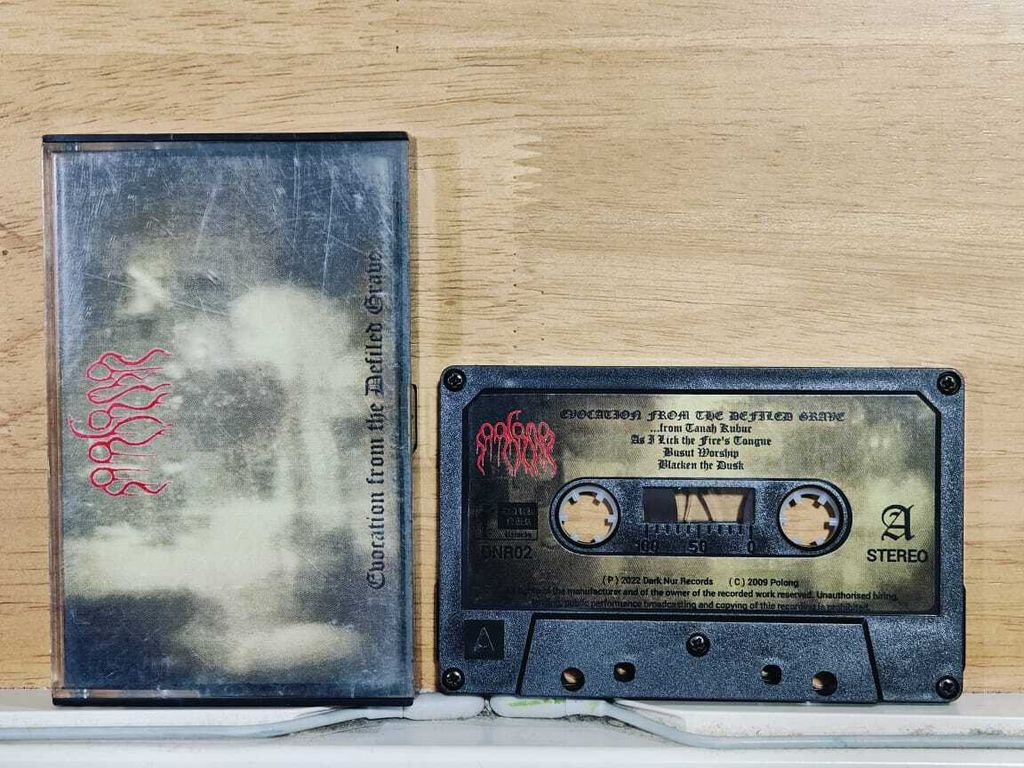 POLONG Evocation From The Defiled Grave CASSETTE TAPE