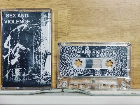 SEX AND VIOLENCE CASSETTE TAPE