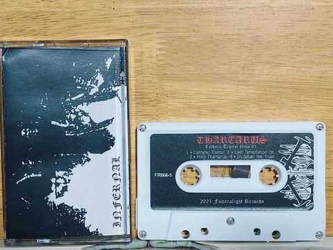 THARTARUS Catholic Traitor Demo '91 CASSETTE TAPE