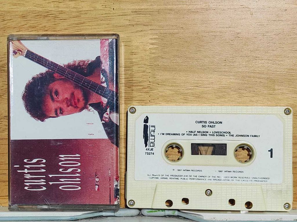 CURTIS OHLSON So Fast CASSETTE TAPE