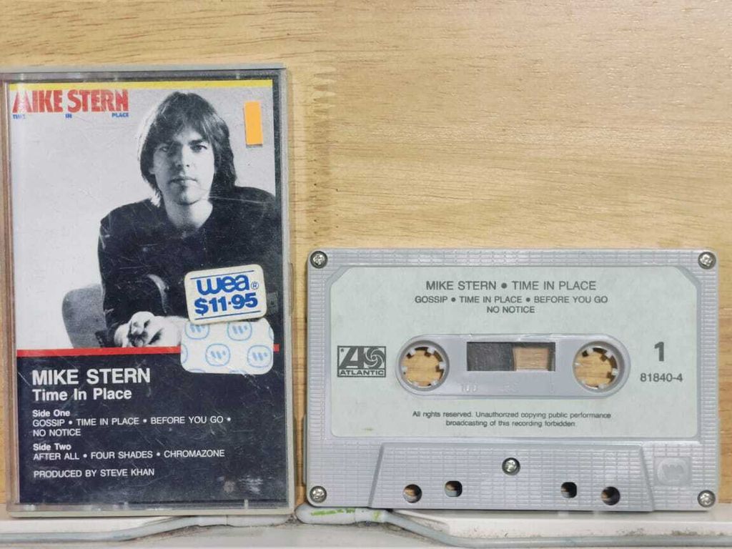 MIKE STERN Time In Place CASSETTE TAPE