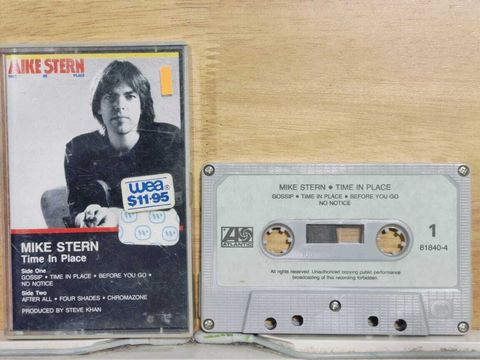 MIKE STERN Time In Place CASSETTE TAPE