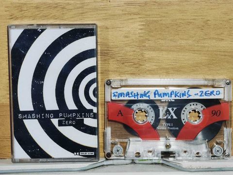 SMASHING PUMPKINS Zero CASSETTE TAPE Fan-Dubbed