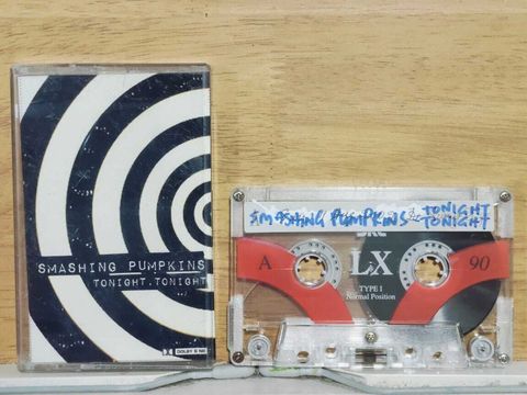 SMASHING PUMPKINS Tonight Tonight CASSETTE TAPE Fan-Dubbed