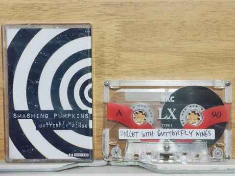 SMASHING PUMPKINS Bullet with Butterfly Wings CASSETTE TAPE Fan-Dubbed