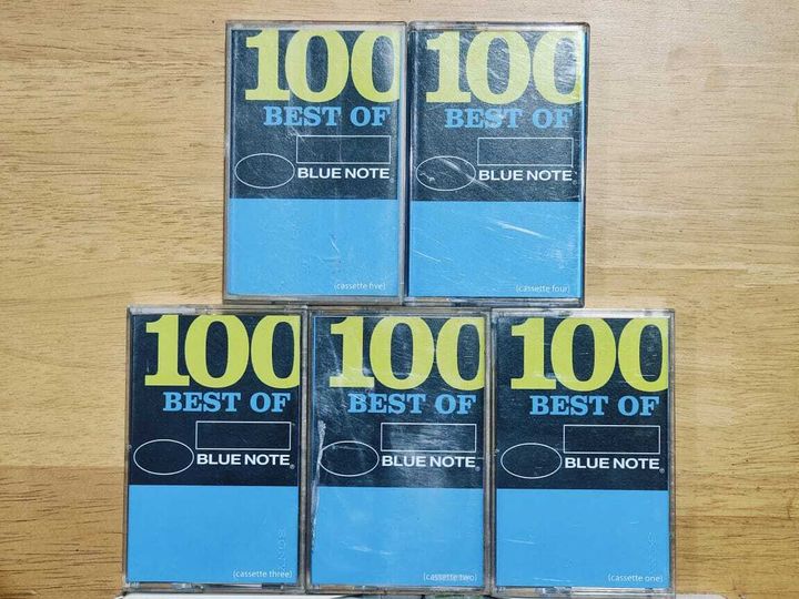 Various 100 Best of BLUE NOTE 5 tapes CASSETTE TAPE Fan-Dubbed