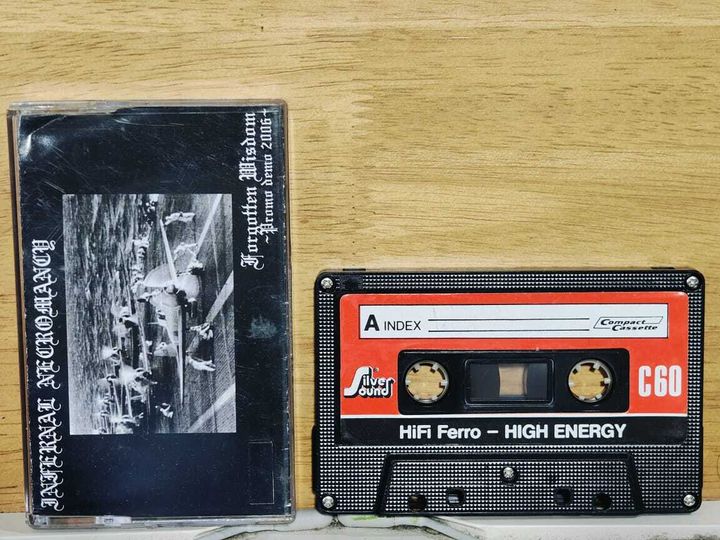 INFERNAL NECROMANCY Forgotten Wisdom Promo Demo 2006 CASSETTE TAPE Fan-Dubbed
