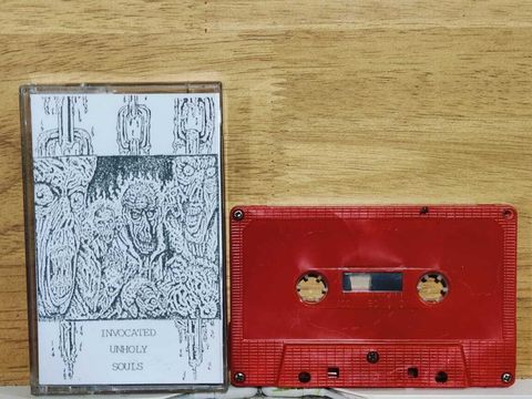 MESSIAH DEATH Invocated Unholy Souls CASSETTE TAPE Fan-Dubbed