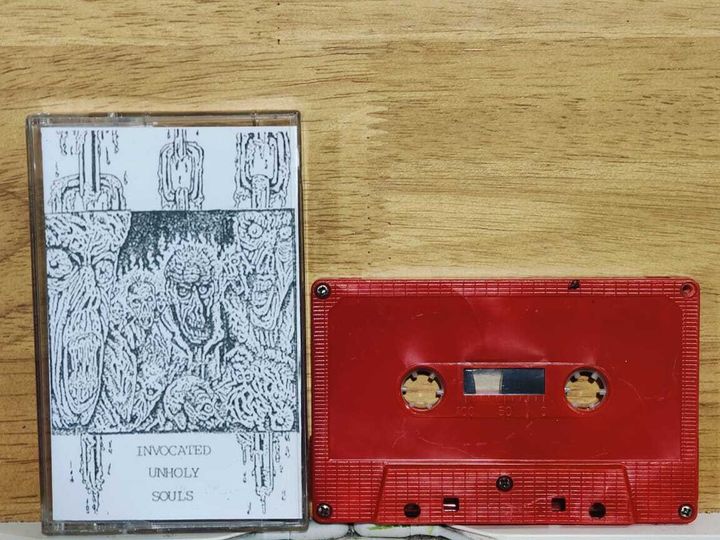 MESSIAH DEATH Invocated Unholy Souls CASSETTE TAPE Fan-Dubbed