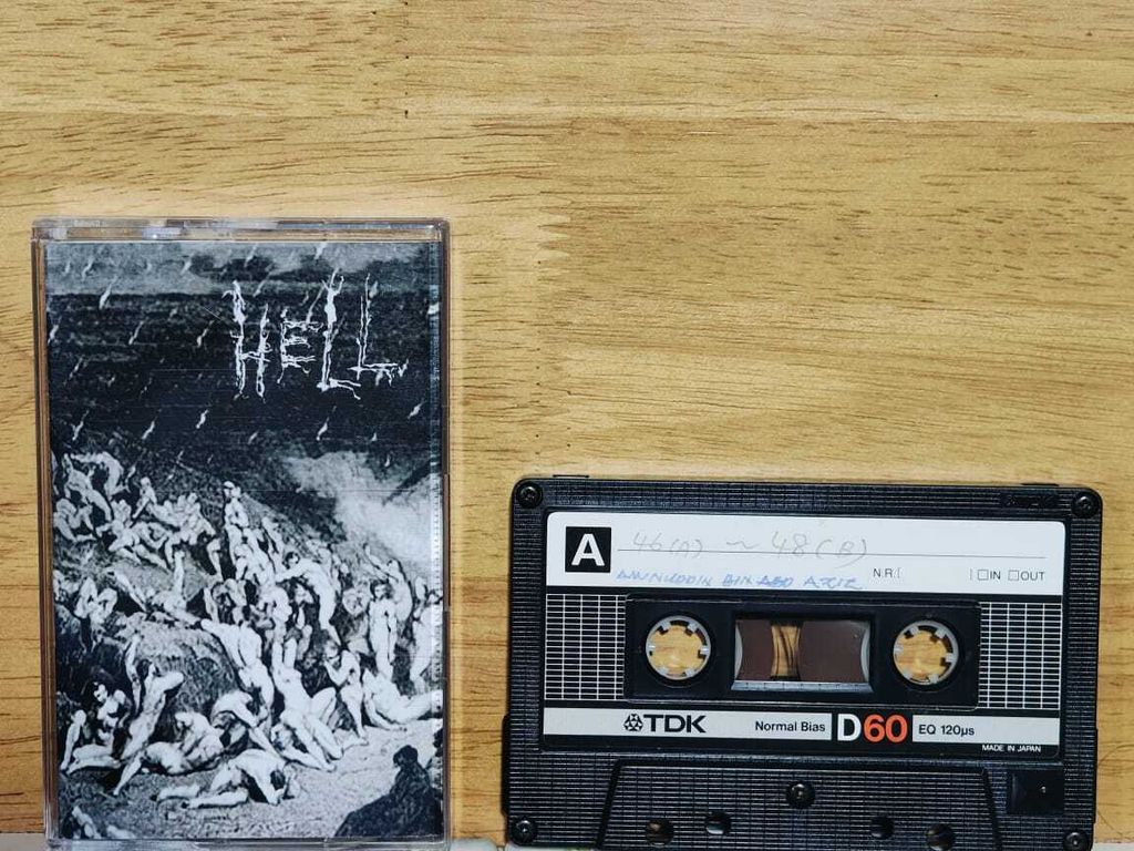 HELL Nashville, Tenessee 2014 CASSETTE TAPE Fan-Dubbed
