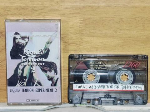 LIQUID TENSION EXPERIMENT 2 Liquid Tension Experiment 2 CASSETTE TAPE Fan-Dubbed