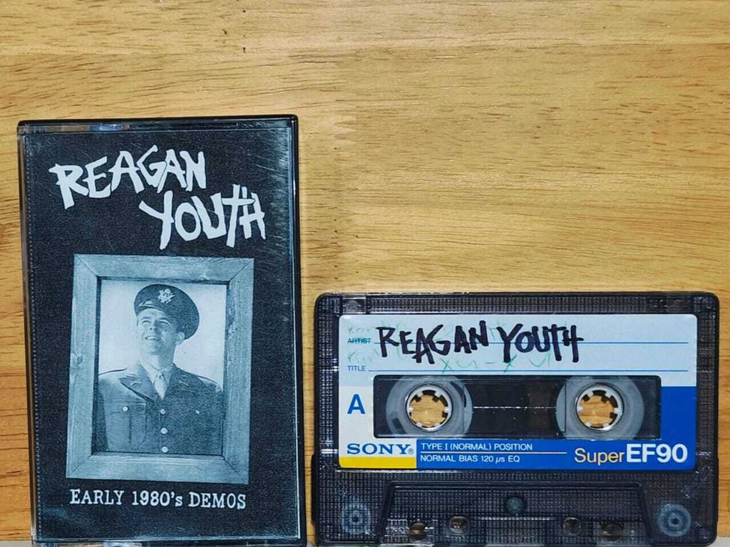 REAGAN YOUTH Early 1980's Demos CASSETTE TAPE Fan-Dubbed