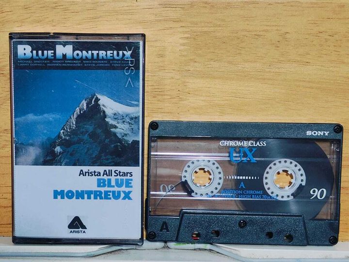 Various ARISTA ALL STARS Blue Montreux CASSETTE TAPE Fan-Dubbed