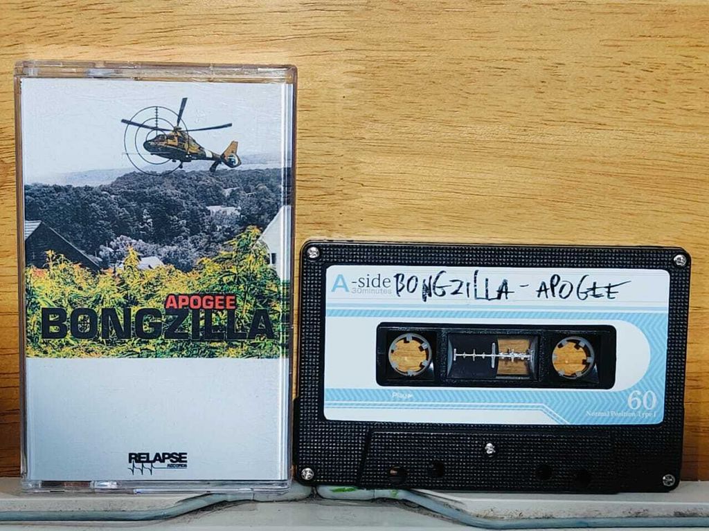 BONGZILLA Apogee CASSETTE TAPE Fan-Dubbed