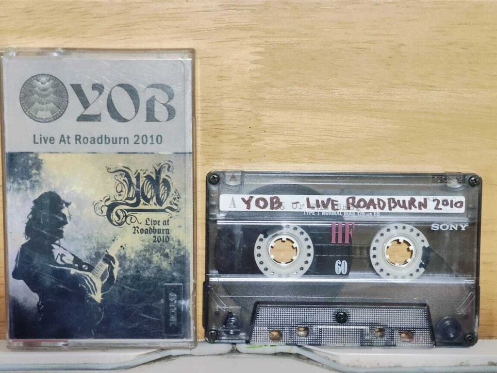 YOB Live At Roadburn 2010 CASSETTE TAPE Fan-Dubbed