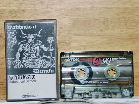 SABBAT Sabbatical Demon CASSETTE TAPE Fan-Dubbed