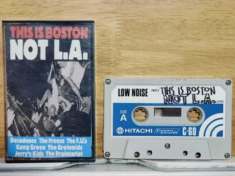 Various THIS IS BOSTON Not L.A. CASSETTE TAPE Fan-Dubbed