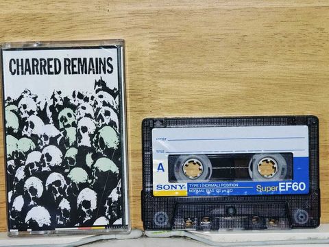 CHARRED REMAINS Charred Remains CASSETTE TAPE Fan-Dubbed
