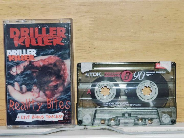 DRILLER KILLER Reality Bites CASSETTE TAPE Fan-Dubbed