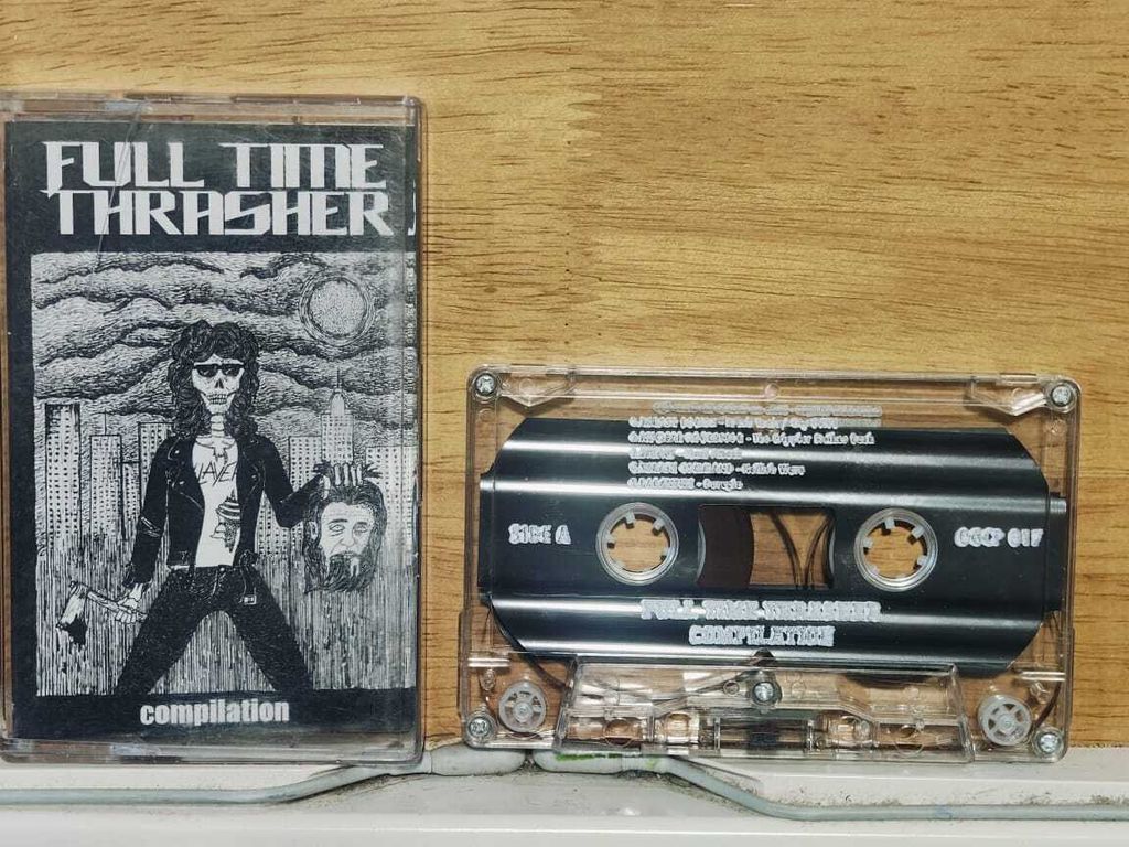 Various FULL TIME THRASHER Compilation CASSETTE TAPE