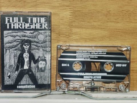 Various FULL TIME THRASHER Compilation CASSETTE TAPE