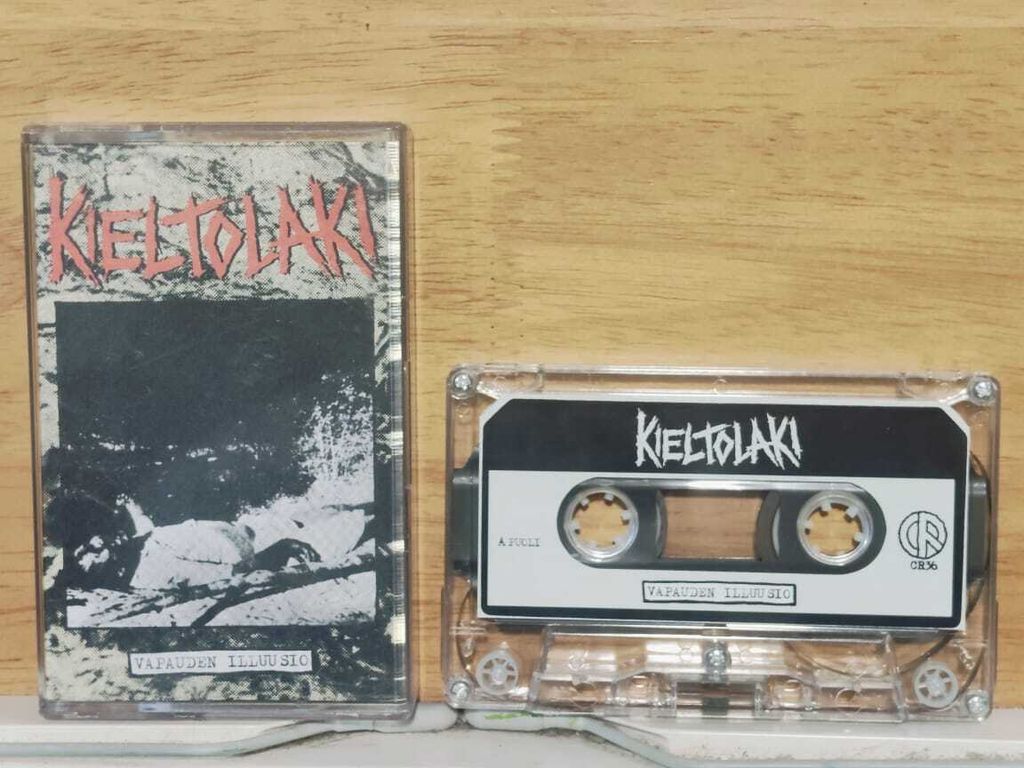 KIELTOLAKI Kieltolaki CASSETTE TAPE hardcore