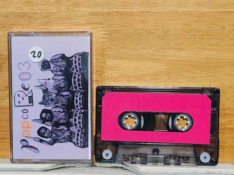 POPCORE 03 Collapse Humsikk The Colour Mellow CASSETTE TAPE2