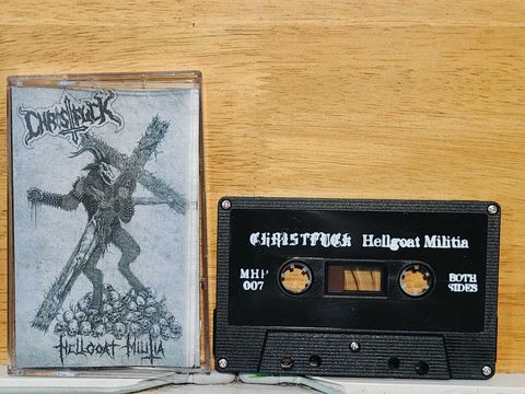 CHRISTFUCK HellGoat Militia CASSETTE TAPE