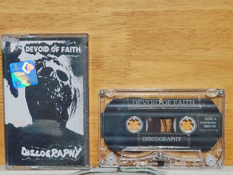 DEVOID OF FAITH Discography CASSETTE TAPE